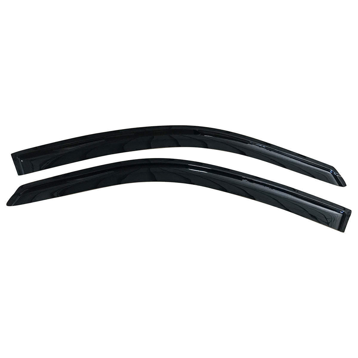 2008-2012 Honda Accord 2-Door Coupe Visor Windows Set Acrylic