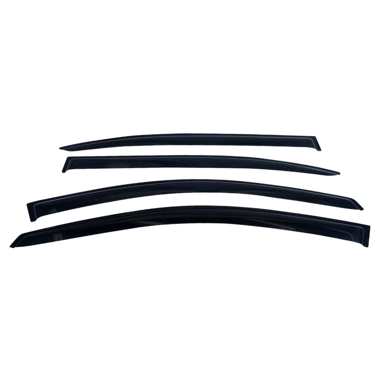 2008-2012 Honda Accord 4-Door Sedan Acrylic 4PC Tape On Window Visors