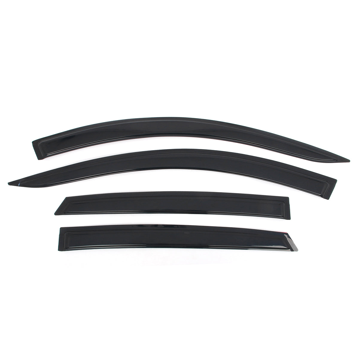 2018-2025 Honda Accord 4PCS Tape on Window Visors Vent Rain Sun Guards