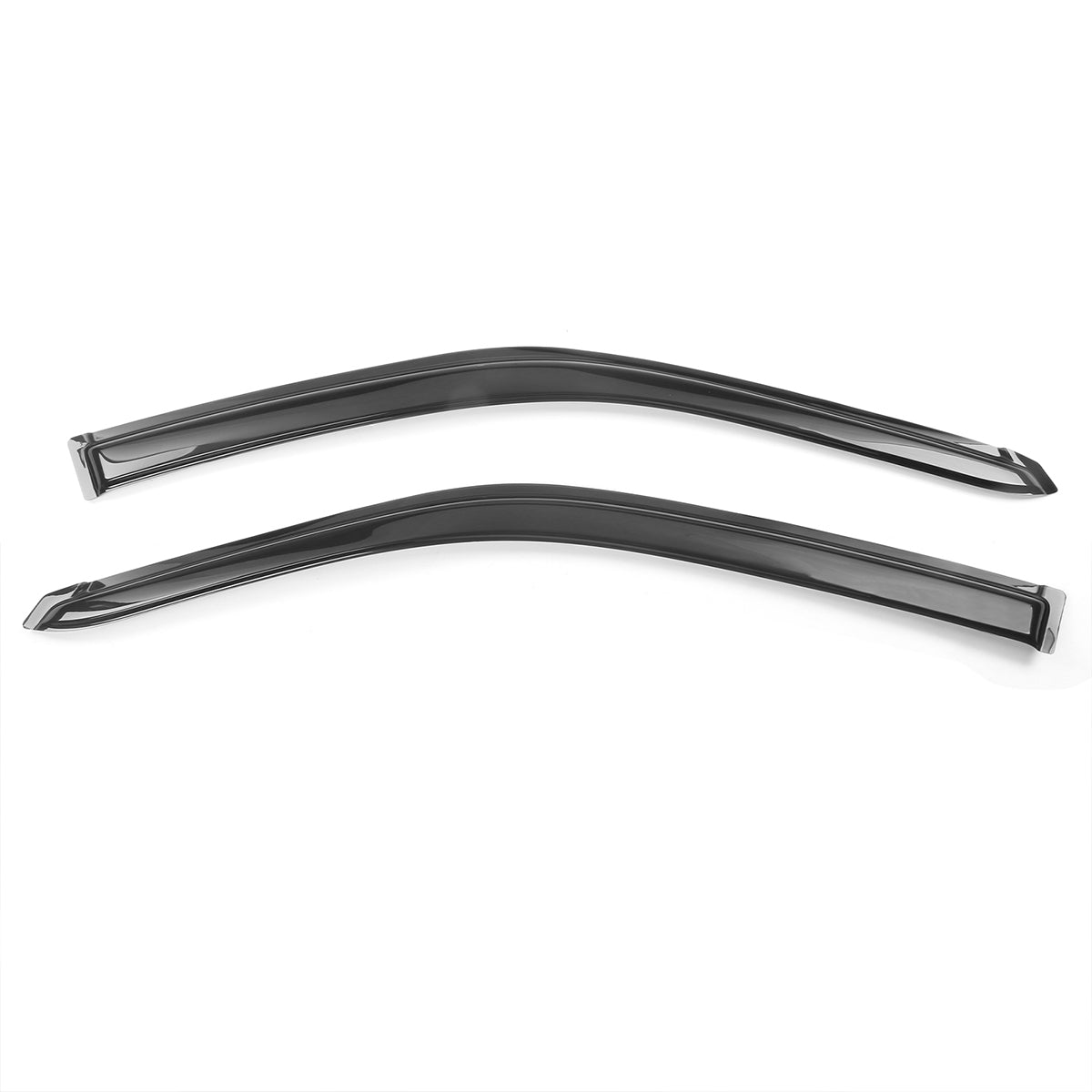 2001-2005 Honda Civic Slim Style Smoke Tinted Visor Windows Acrylic
