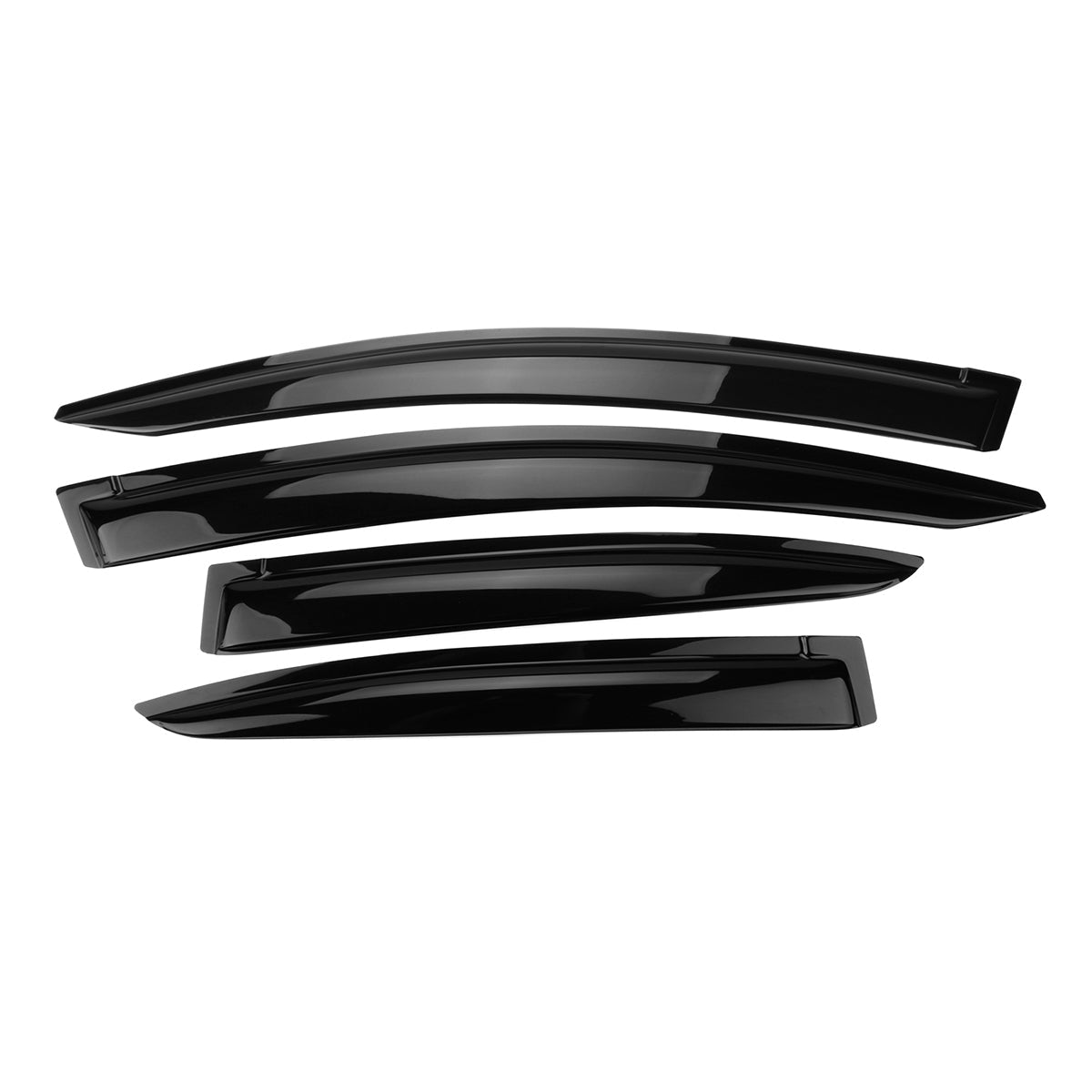 2012-2015 Honda Civic 4Door Sedan Acrylic 4PC Tape On Window Visors