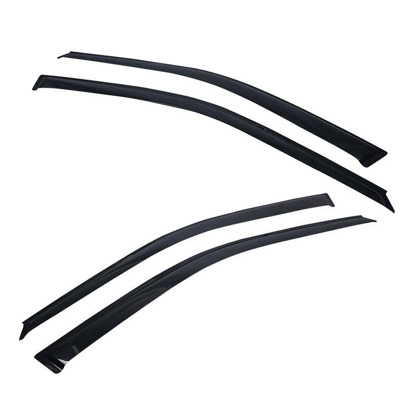 1992-1995 Honda Civic Coupe Hatchback Slim Smoke Window Visors Acrylic