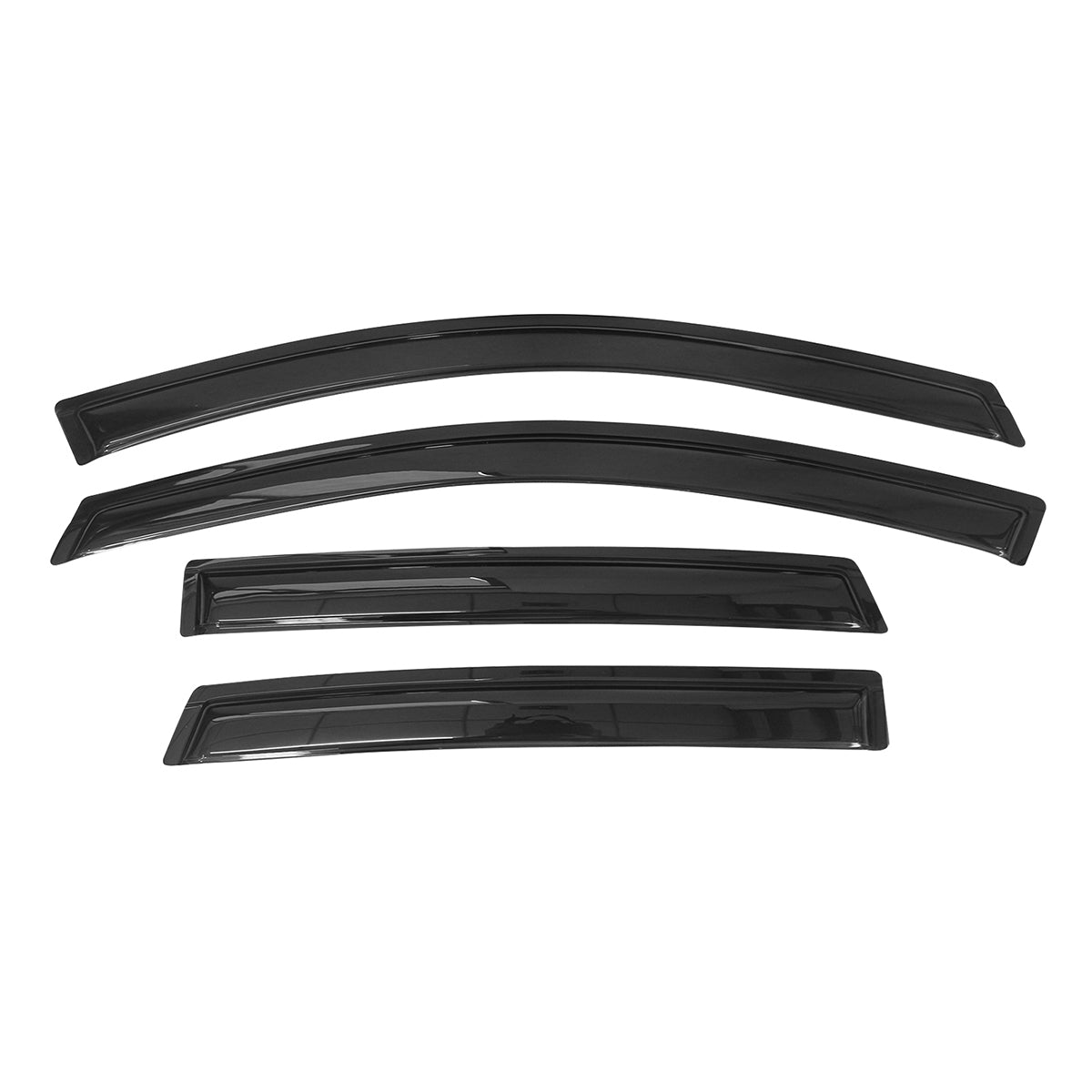2012-2016 Honda CRV Acrylic 4PC Window Visors Tape On Rain Guard