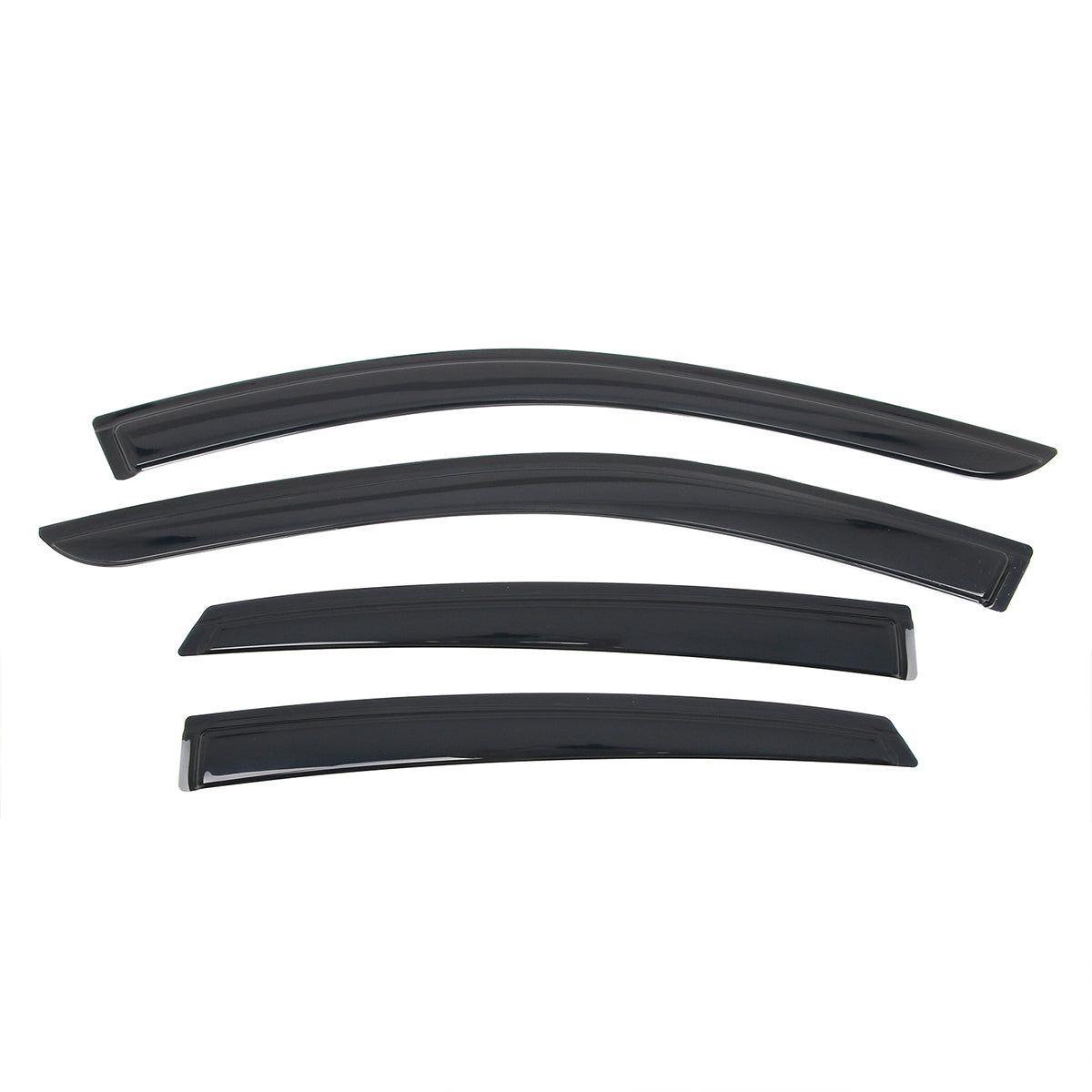 2022-2025 Infiniti QX55 4PC Tape on Window Visors Vent Rain Sun Guards