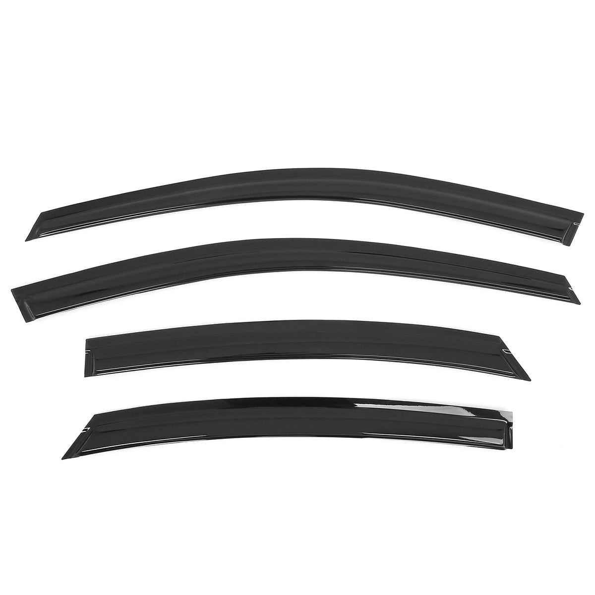 2019-2024 Kia Forte 4PCS Tape on Window Visors Vent Rain Sun Guards