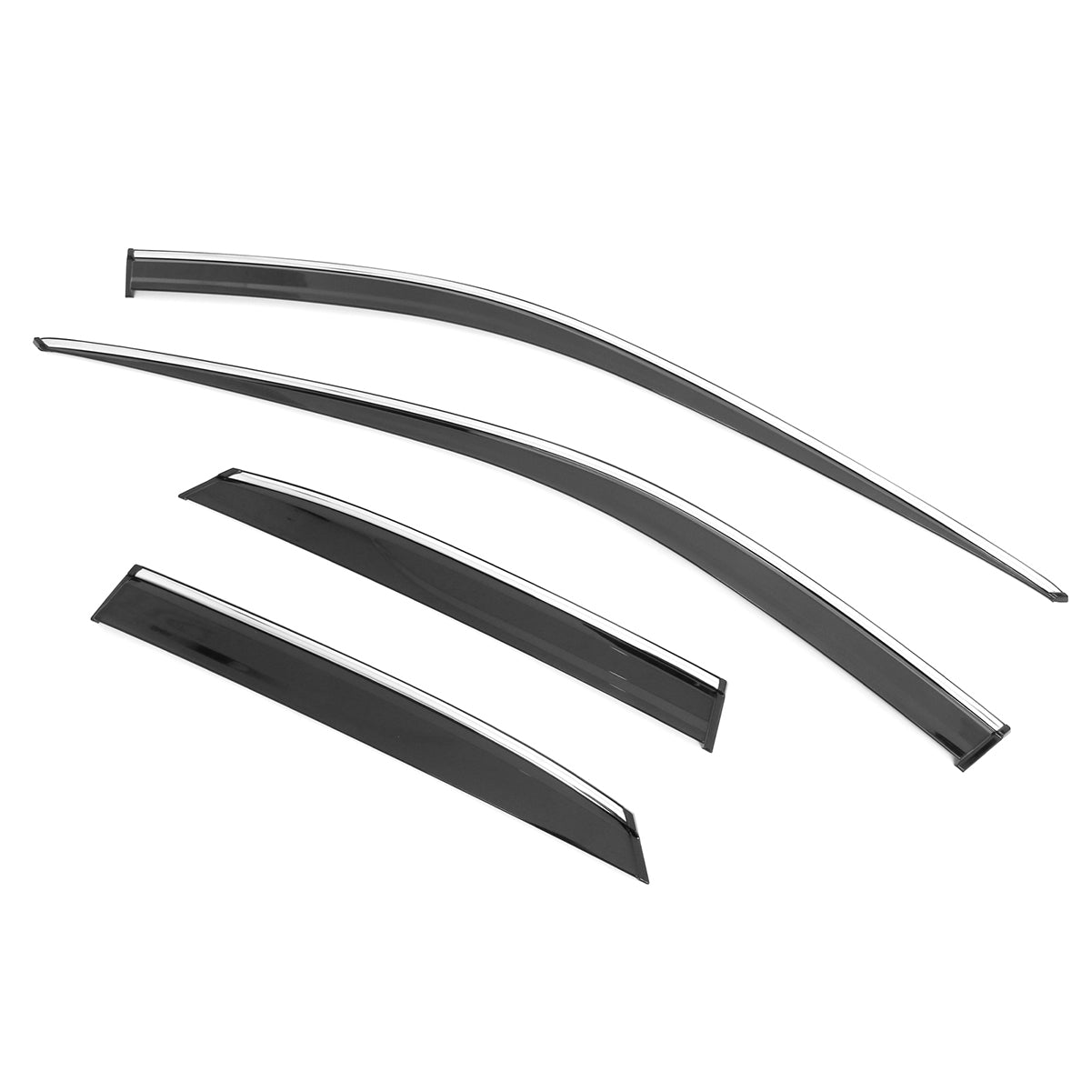 2023-2025 Lexus RX350 Window Visors Vent Rain Guards W/Chrome Trim PC