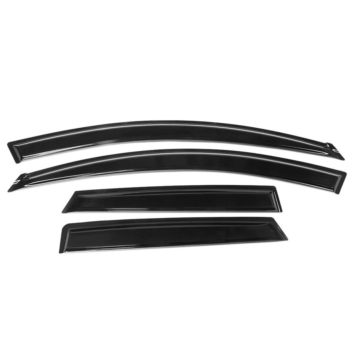 2010-2013 Mazda 3 Hatchback Window Visors 4Pc Set Acrylic