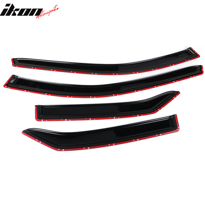 2015-2017 Toyota Camry Sedan Slim Style Acrylic Window Visors 4PC Set