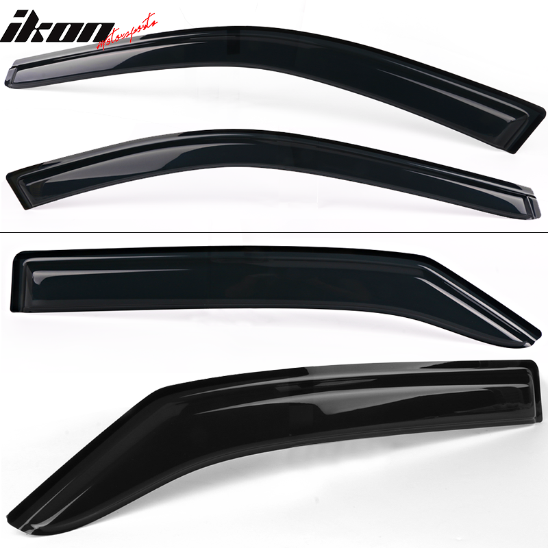 2015-2017 Toyota Camry Sedan Slim Style Acrylic Window Visors 4PC Set