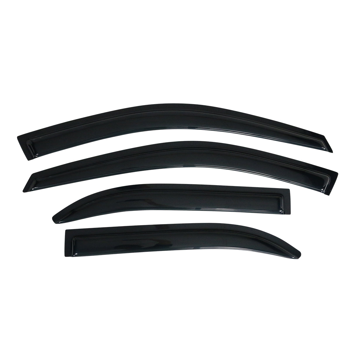 1993-1997 Toyota Corolla Sedan Tape on Window Visors Guard Acrylic