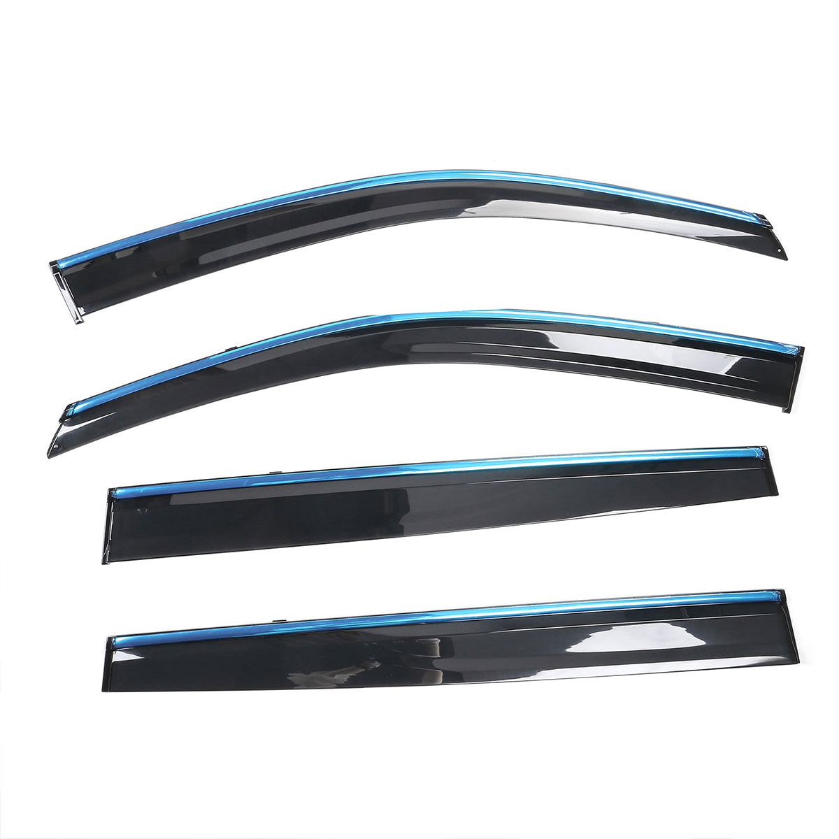 2014-2019 Toyota Highlander Acrylic 4PC Window Visors Tape On Guard