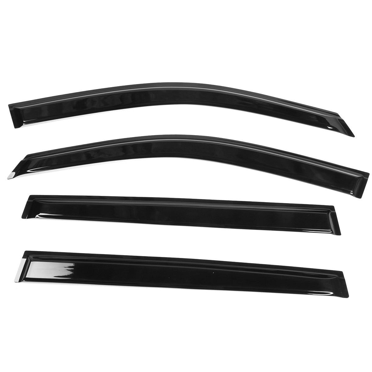 2014-2019 Toyota Highlander Acrylic 4PC Window Visors Tape On Guard