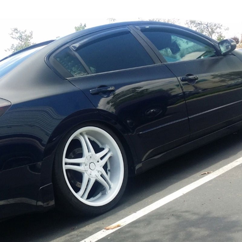2013-2018 Nissan Altima Slim Style Dark Smoke Window Visors Acrylic