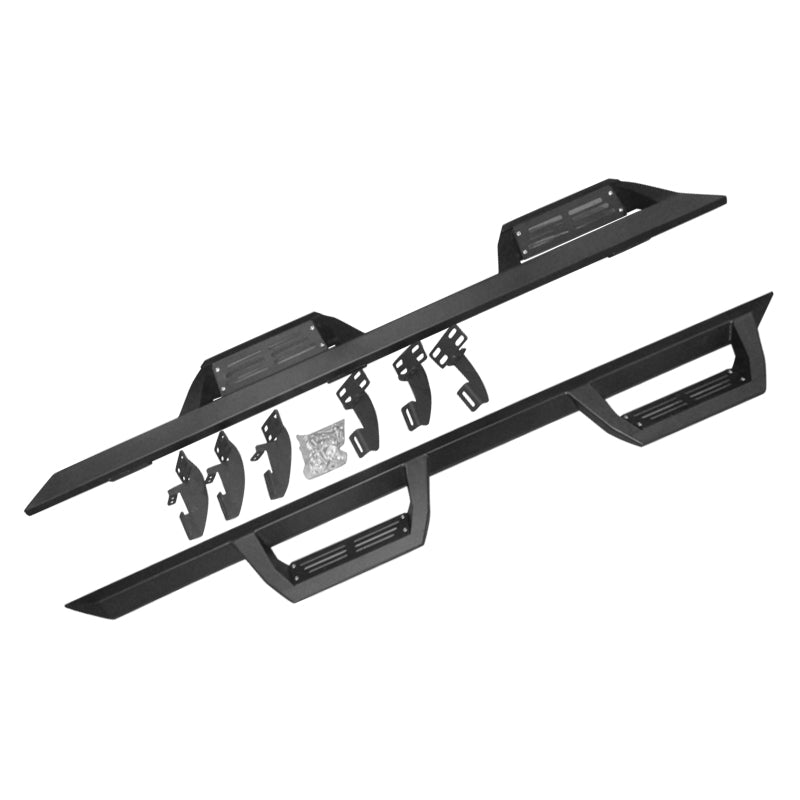 2007-2018 Jeep Wrangler JK/JK Unlimited Black Running Boards Pair
