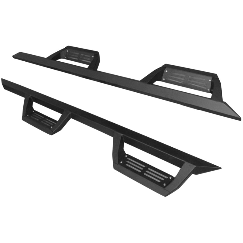 2007-2018 Jeep Wrangler JK/JK Unlimited Black Running Boards Pair
