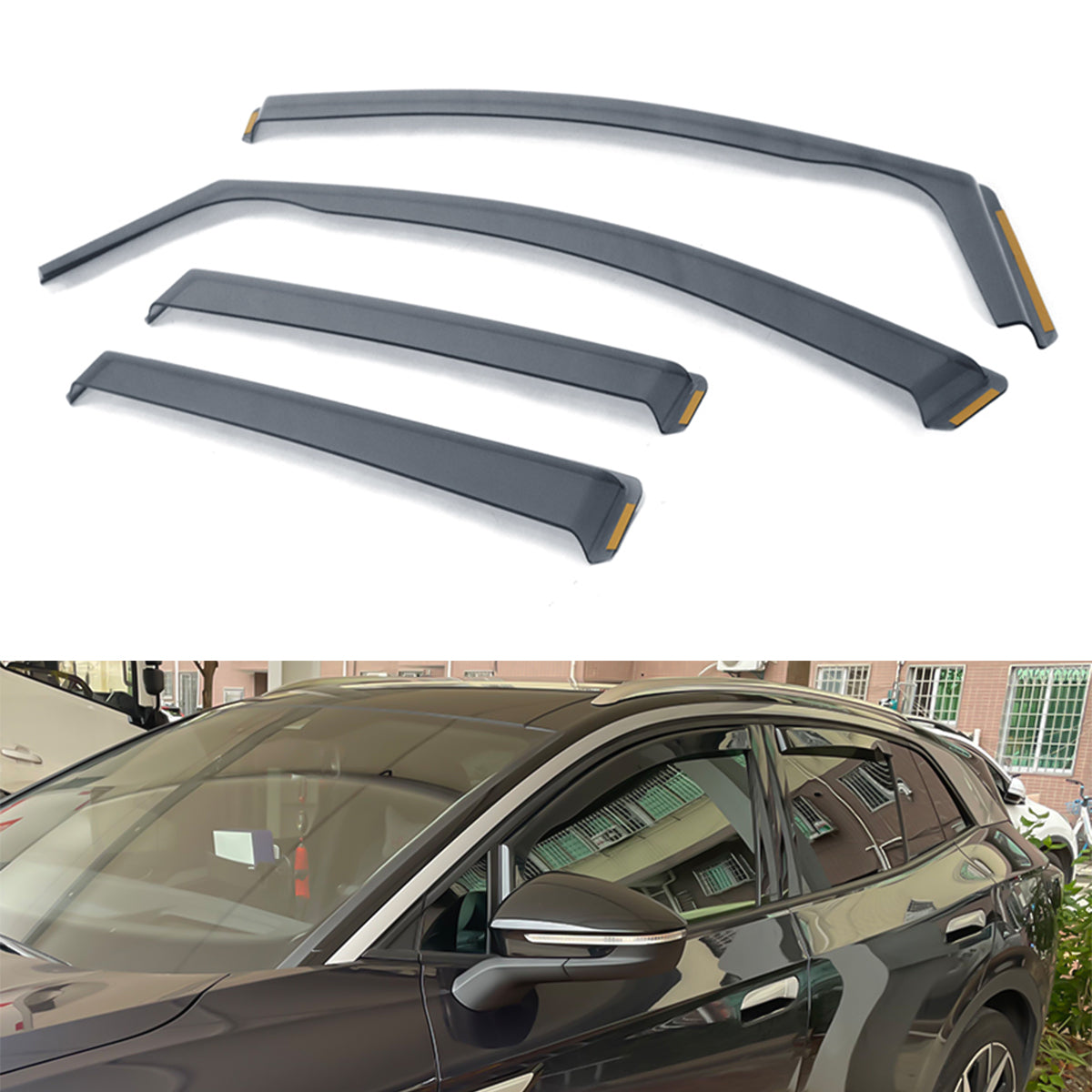 2021-2025 Volkswagen ID.4 Window Visors Acrylic