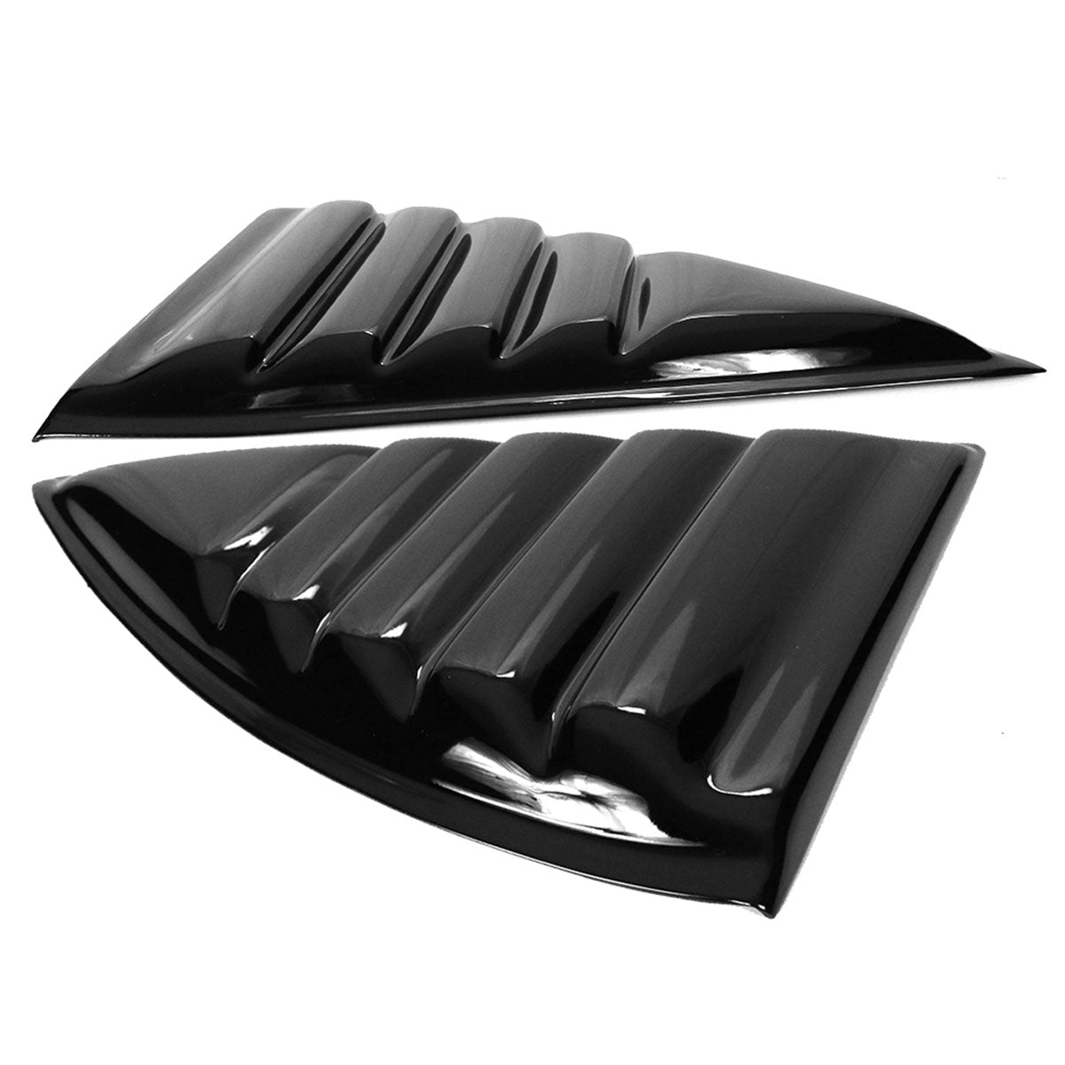 2010-2015 Chevy Camaro XE V2 Style Side Window Louver Shade Cover PP