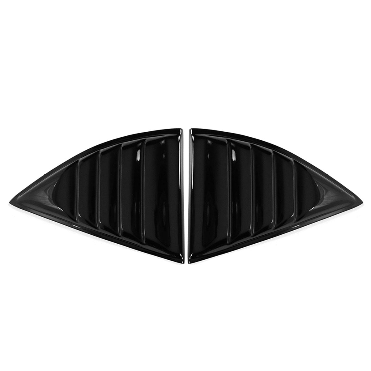 2010-2015 Chevy Camaro XE V2 Style Side Window Louver Shade Cover PP
