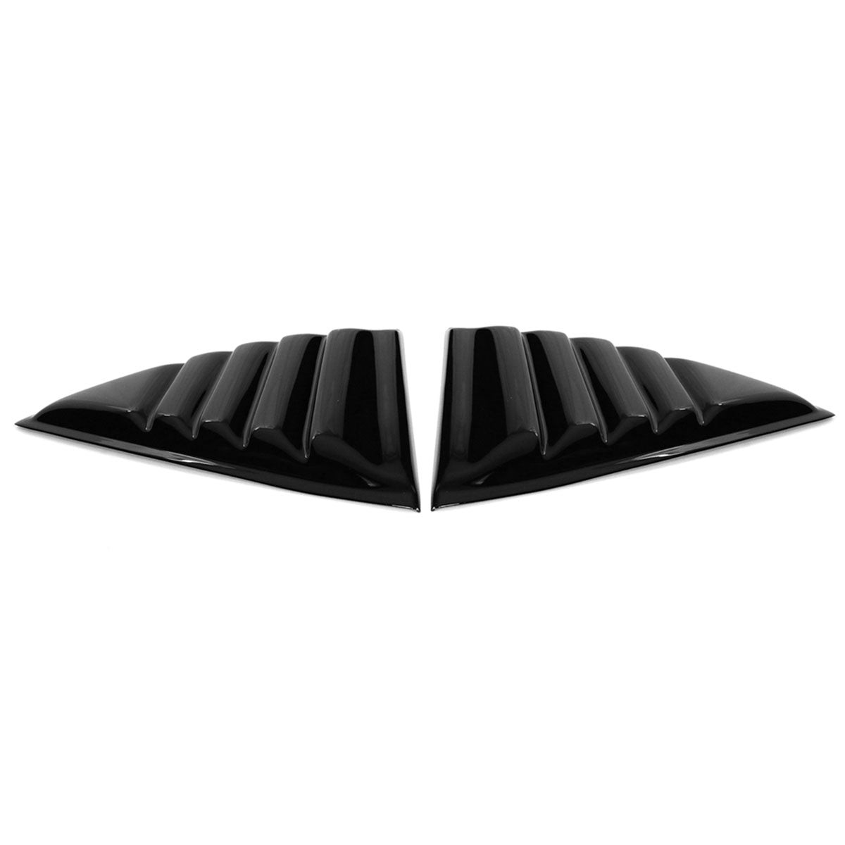 2010-2015 Chevy Camaro XE V2 Style Side Window Louver Shade Cover PP