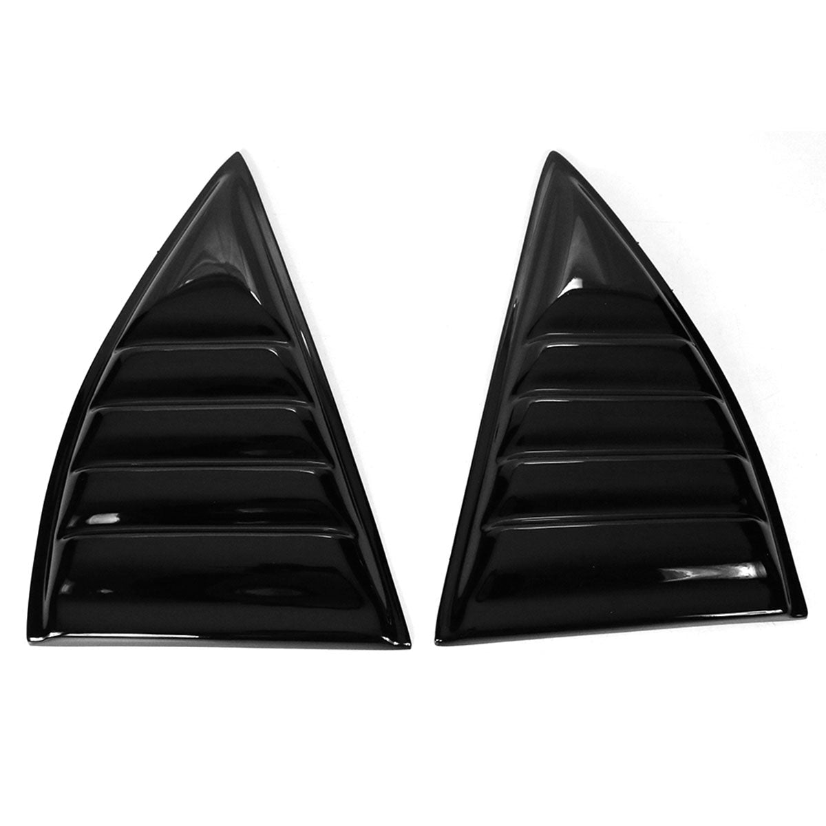2010-2015 Chevy Camaro XE V2 Style Side Window Louver Shade Cover PP