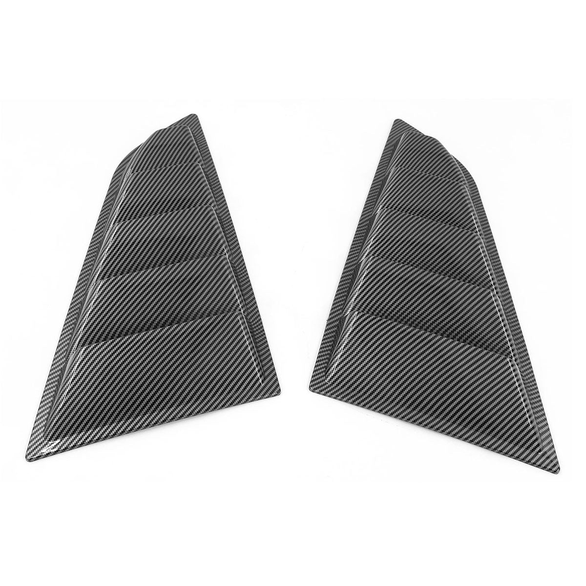 2014-2019 Chevy Corvette Classic Side Window Louvers Pair