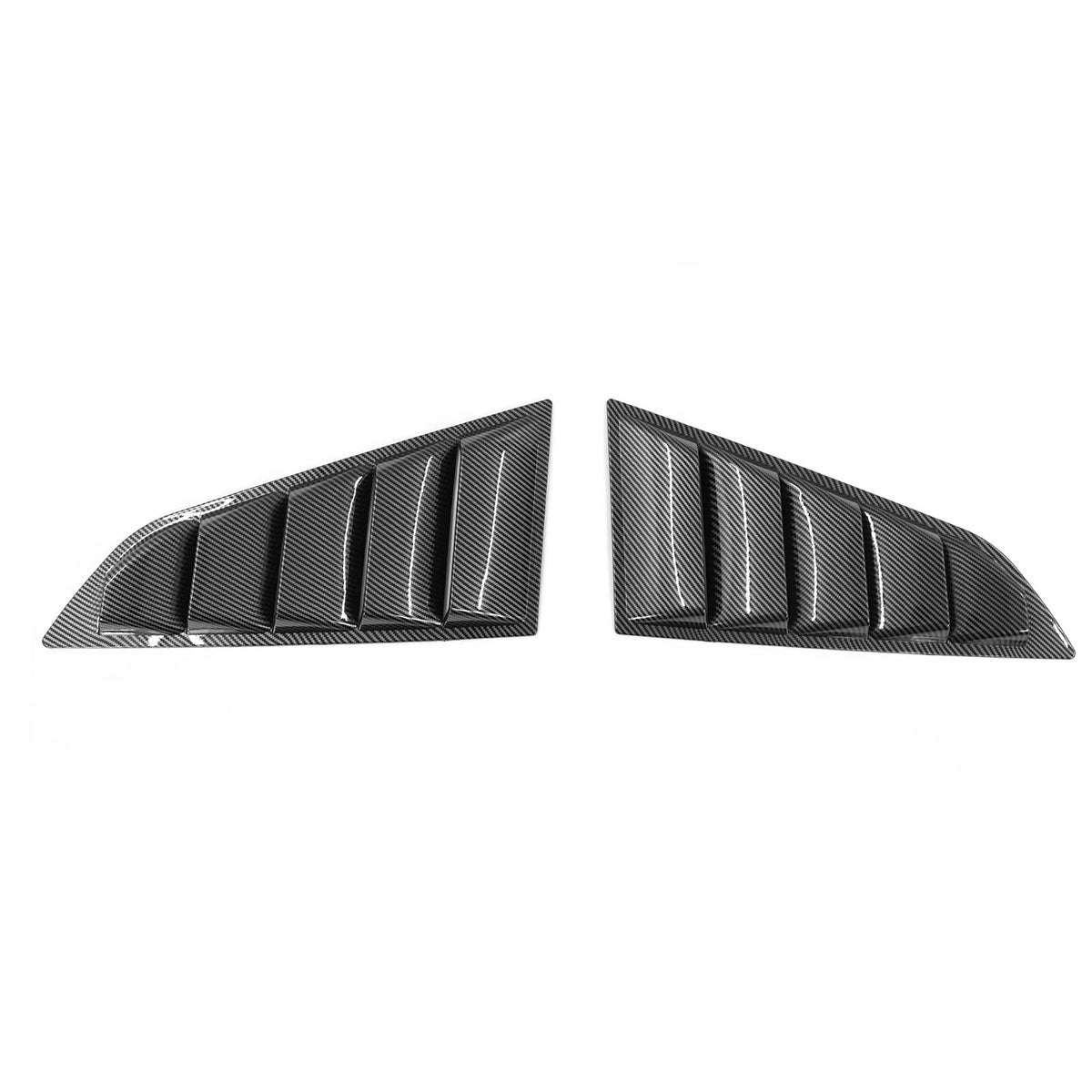2014-2019 Chevy Corvette Classic Side Window Louvers Pair