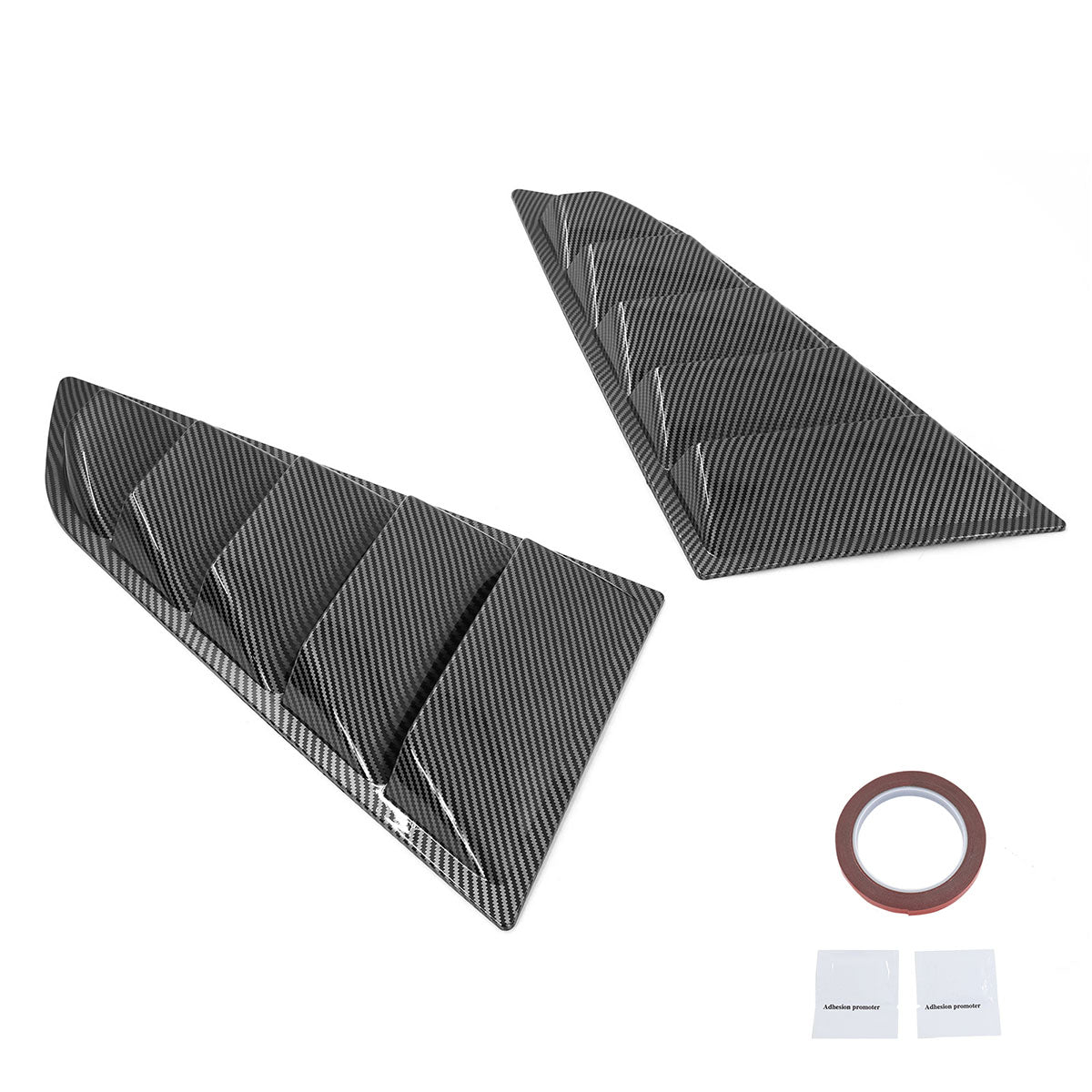2014-2019 Chevy Corvette Classic Side Window Louvers Pair