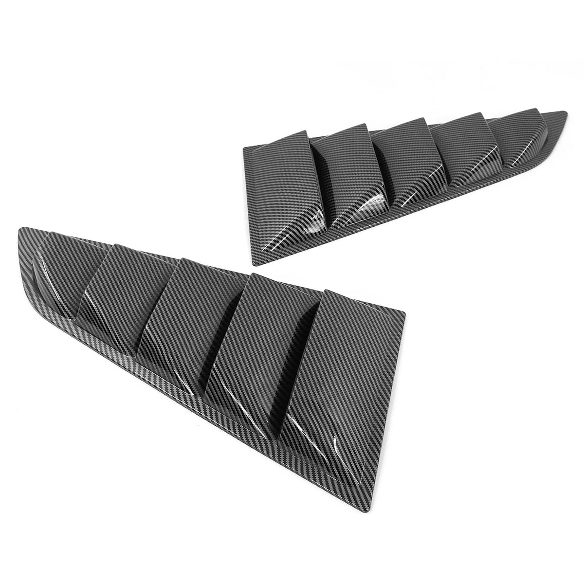 2014-2019 Chevy Corvette Classic Side Window Louvers Pair