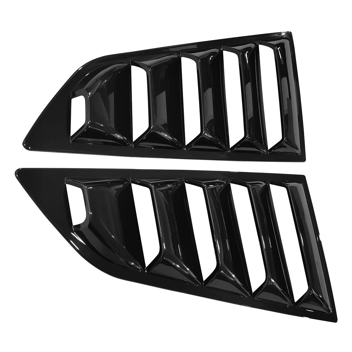 2014-2019 Chevy Corvette Classic Side Window Louvers Pair
