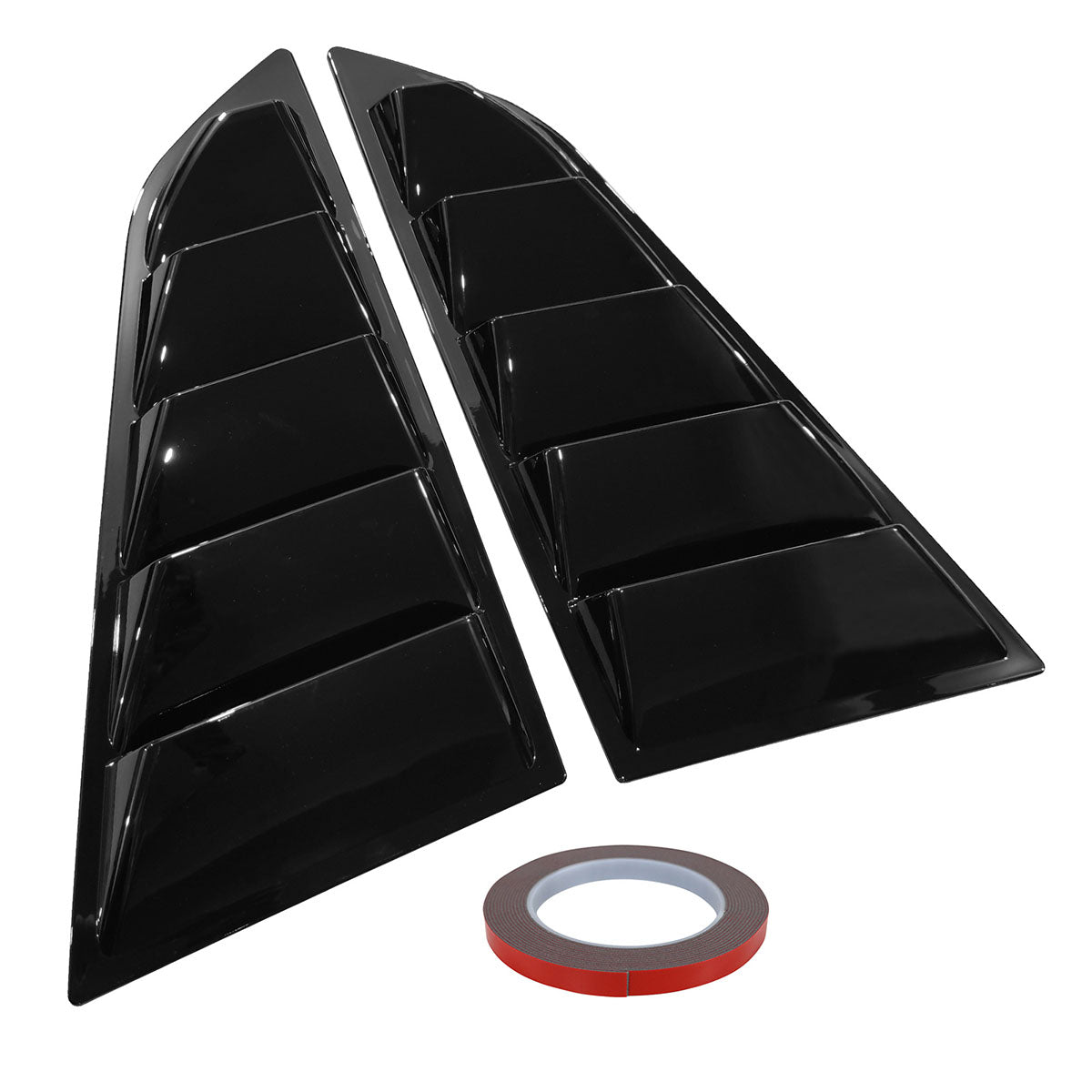 2014-2019 Chevy Corvette Classic Side Window Louvers Pair