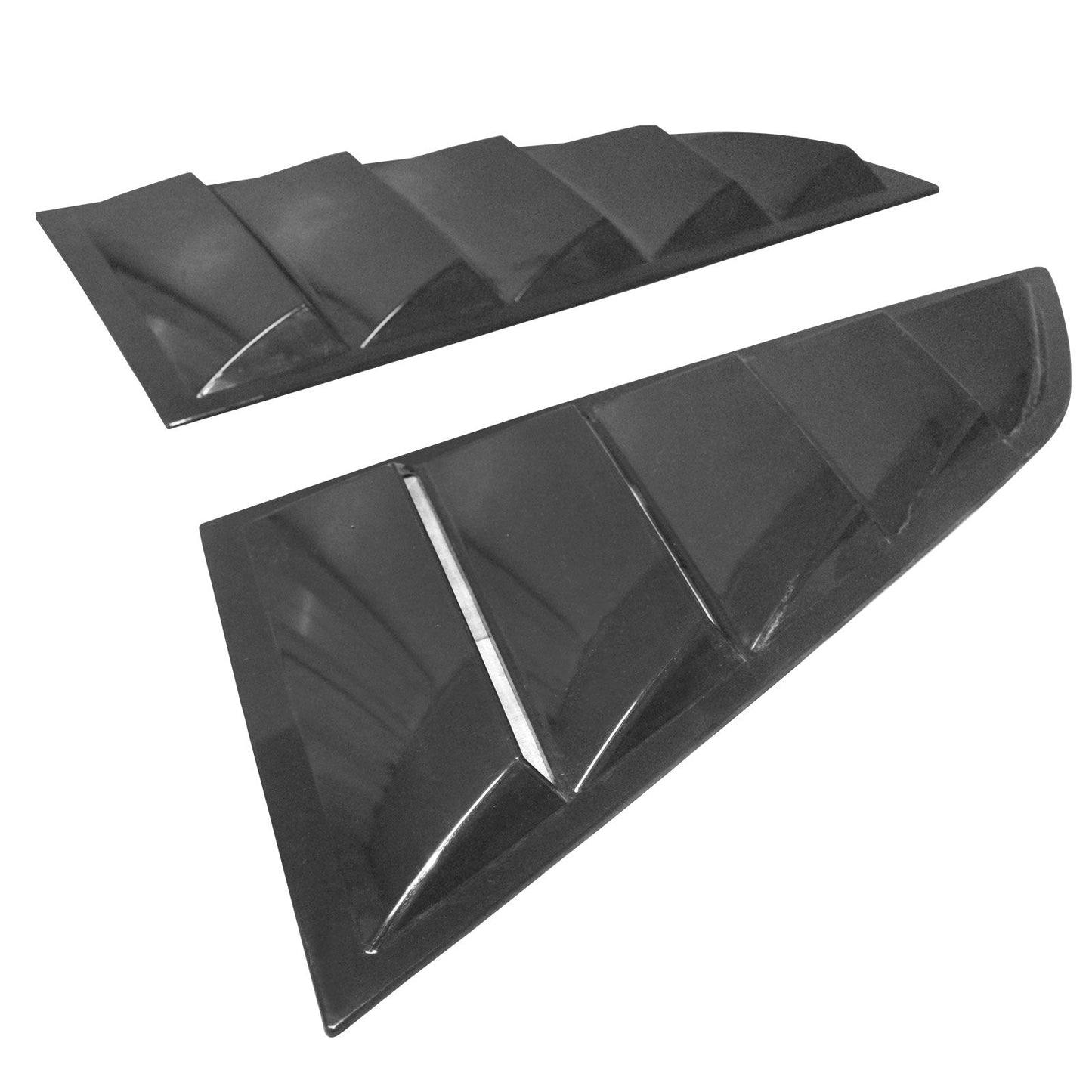 2014-2019 Chevrolet Corvette C7 Coupe V2 Style Side Window Louver PC