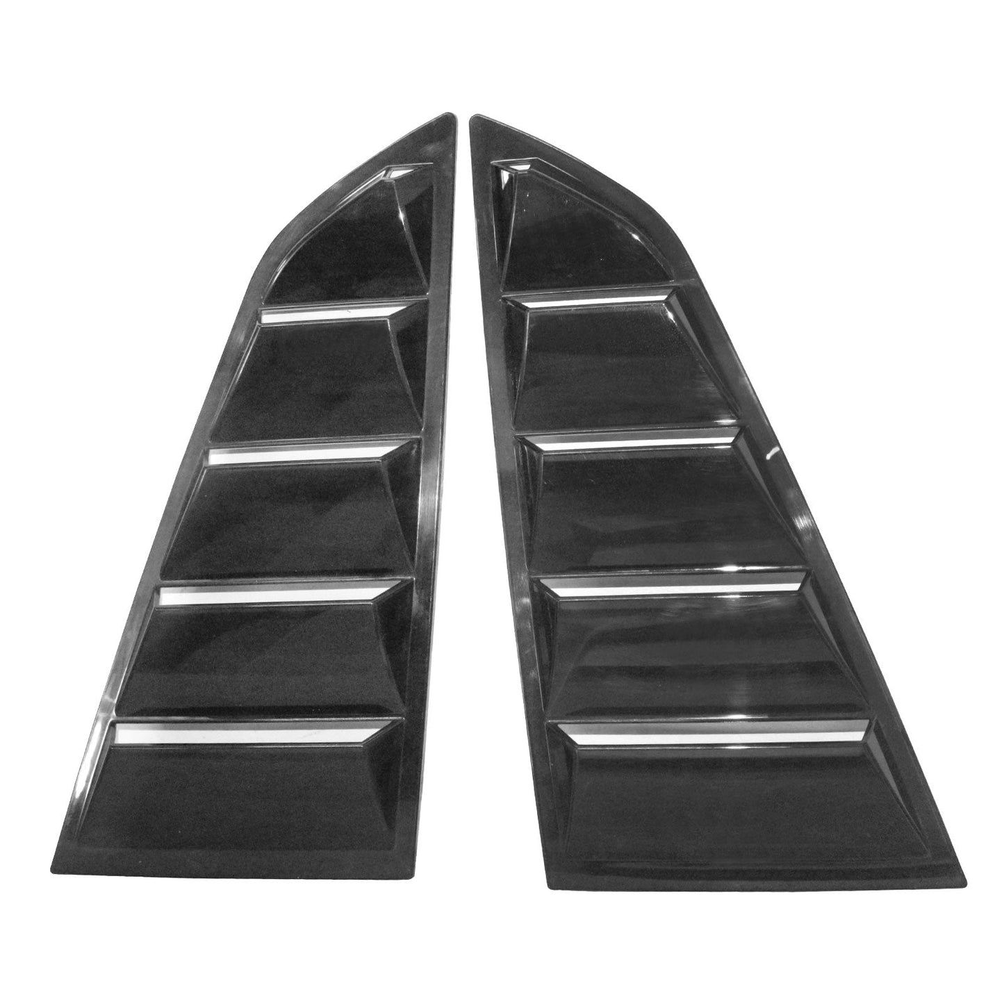 2014-2019 Chevrolet Corvette C7 Coupe V2 Style Side Window Louver PC