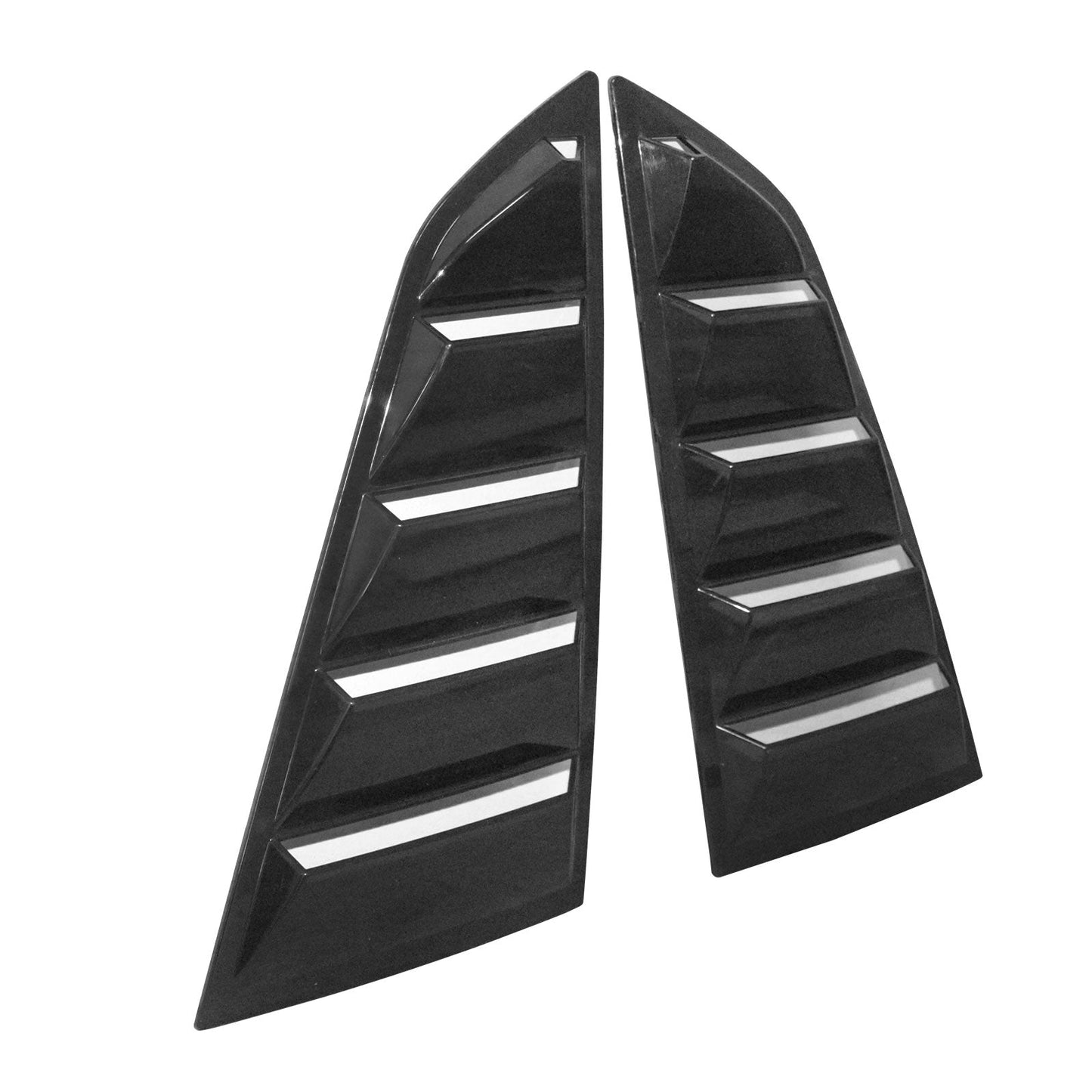 2014-2019 Chevrolet Corvette C7 Coupe V2 Style Side Window Louver PC