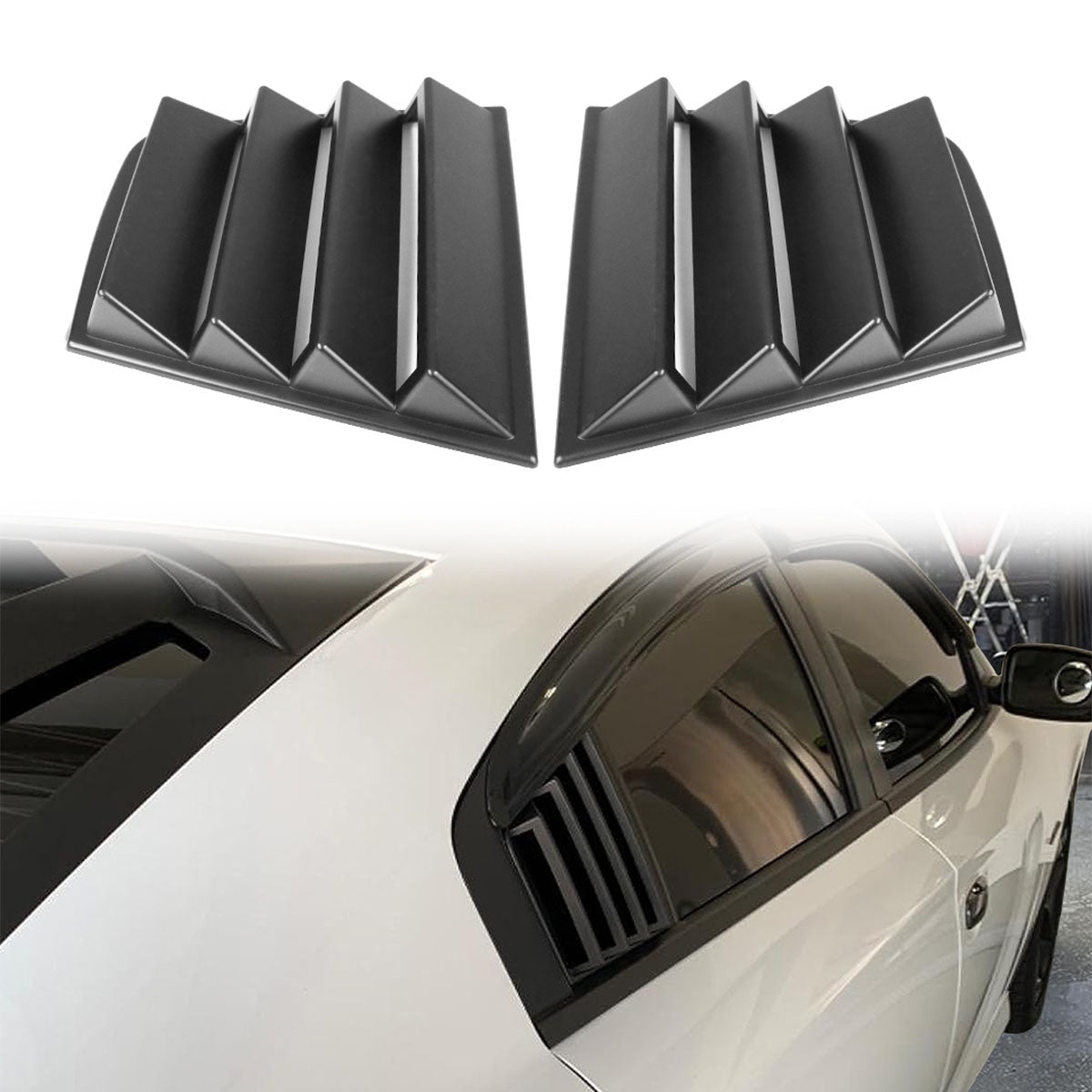 2011-2023 Dodge Charger V1 Side Window Scoop Louver CF Print