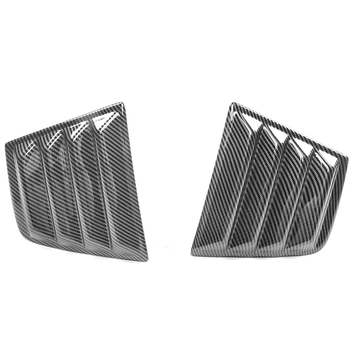 2011-2023 Dodge Charger V2 Style Window Louver Windshield Gloss Black