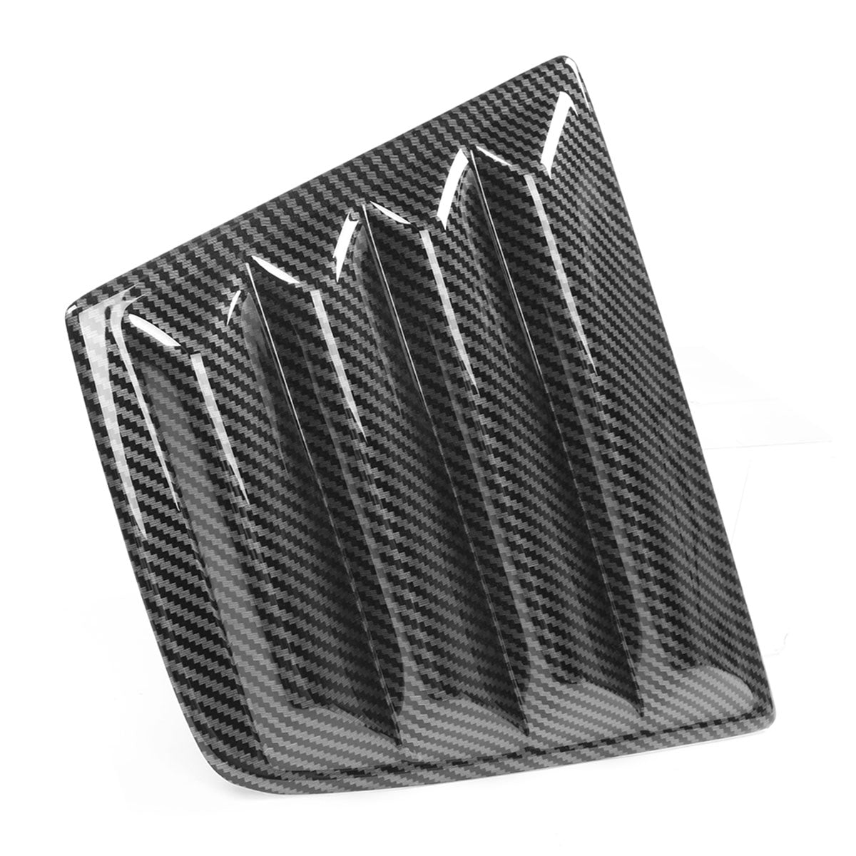 2011-2023 Dodge Charger V2 Style Window Louver Windshield Gloss Black