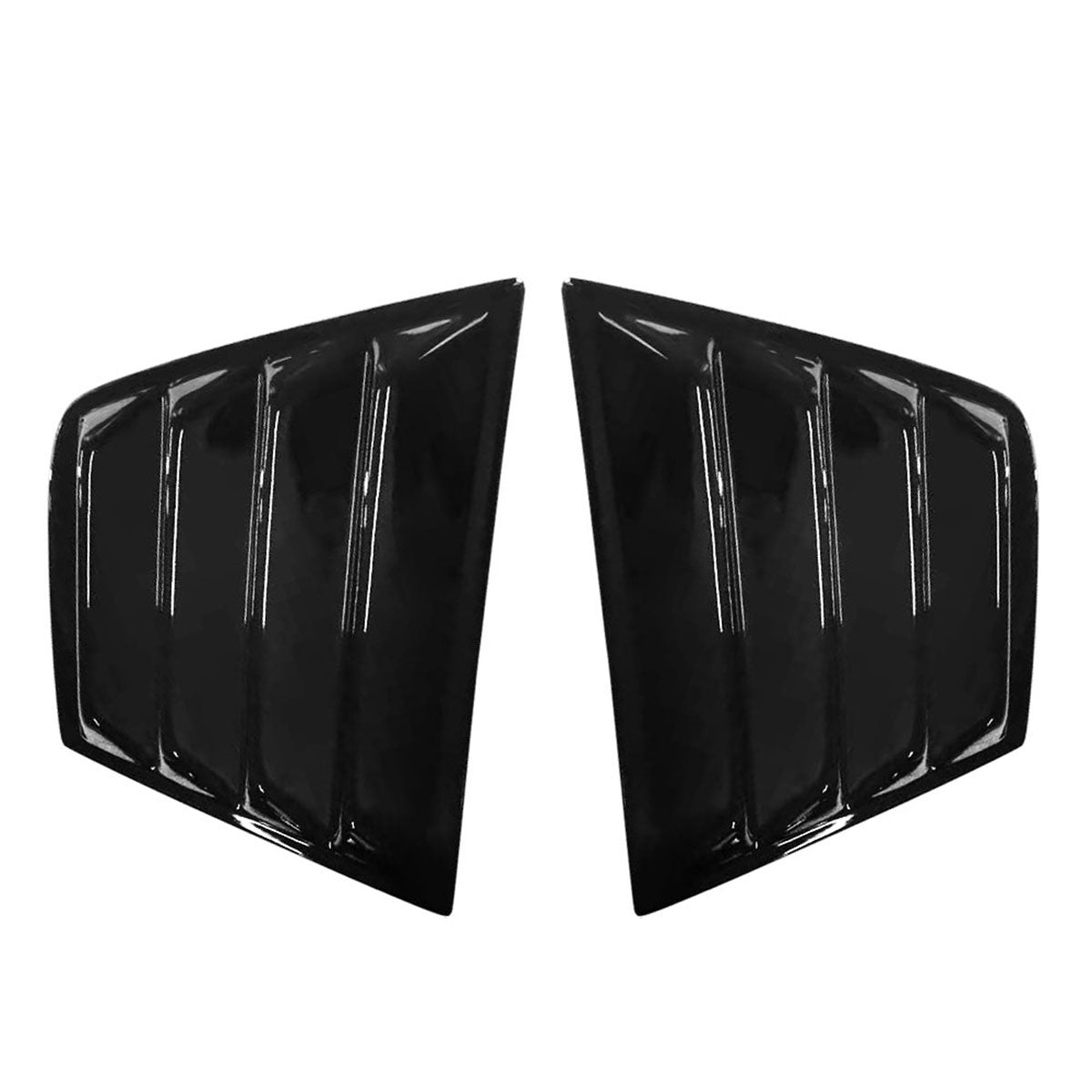 2011-2023 Dodge Charger V2 Style Window Louver Windshield Gloss Black