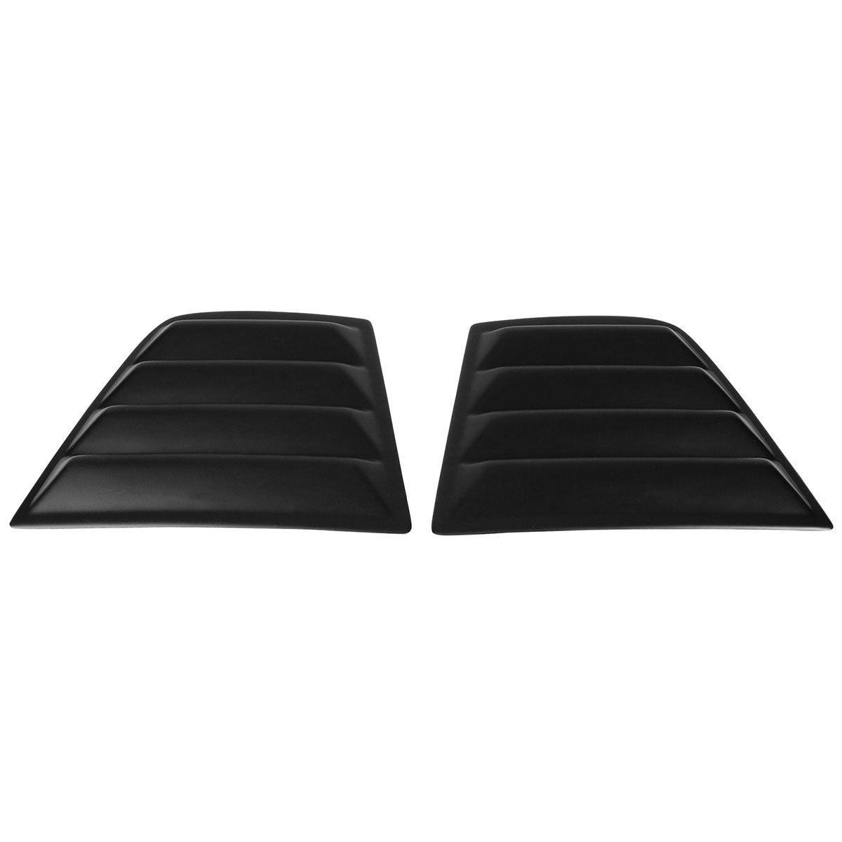 2011-2023 Dodge Charger V2 Style Window Louver Windshield Gloss Black