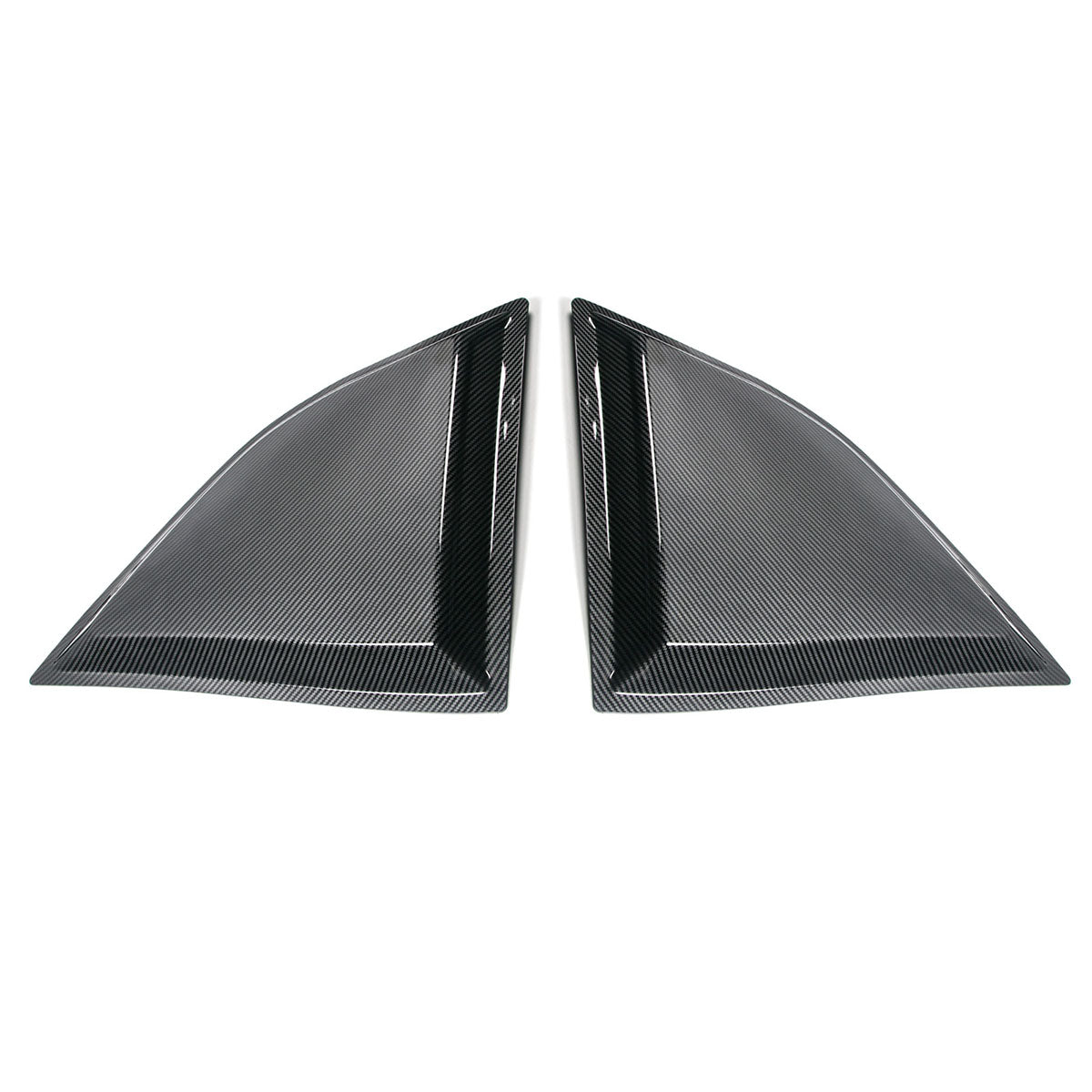 2008-2023 Dodge Challenger XE Style Side Window Louver Scoop PP