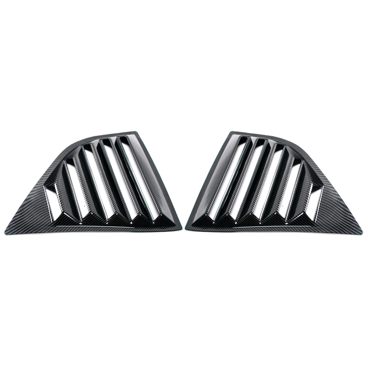 2008-2023 Dodge Challenger XE V2 Style Side Window Louver Scoop PP