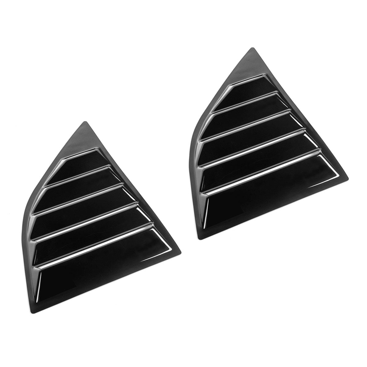 2008-2023 Dodge Challenger XE V2 Style Side Window Louver Scoop PP