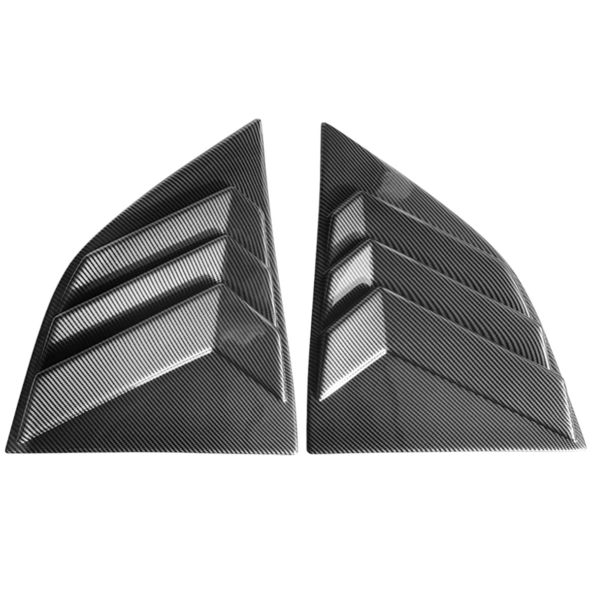 2008-2023 Dodge Challenger XE V3 Style Side Window Louver Scoop PP