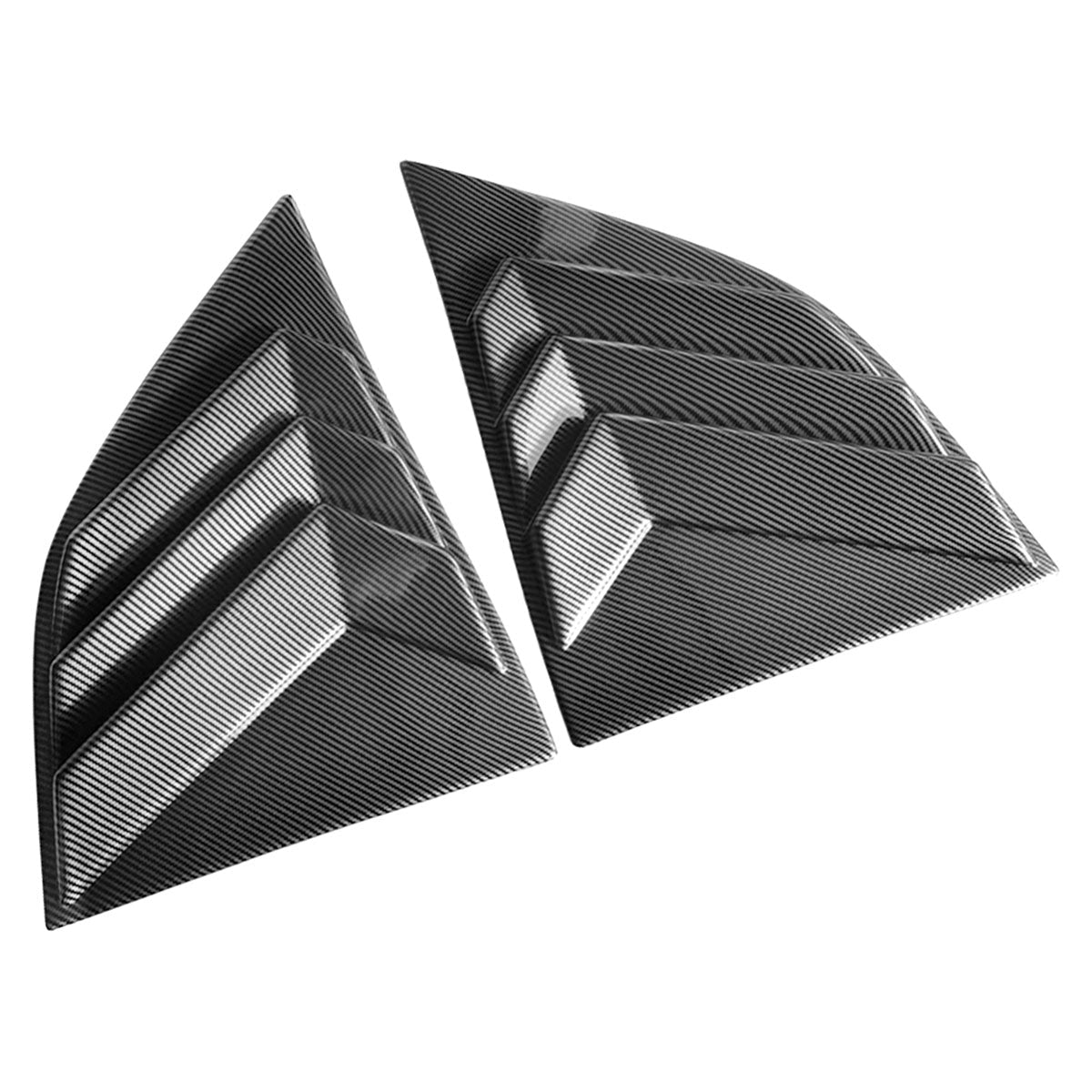 2008-2023 Dodge Challenger XE V3 Style Side Window Louver Scoop PP