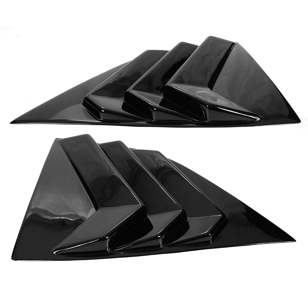 2008-2023 Dodge Challenger XE V3 Style Side Window Louver Scoop PP