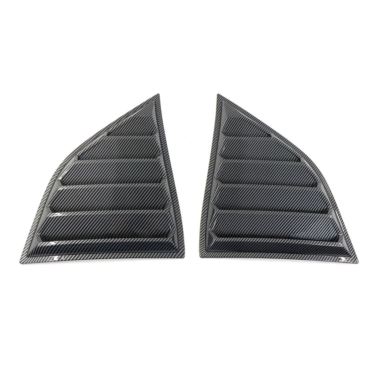2008-2023 Dodge Challenger XE V4 Side Window Louvers PP