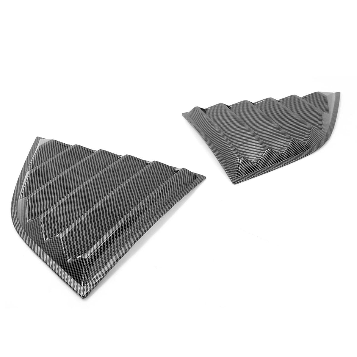 2008-2023 Dodge Challenger XE V4 Side Window Louvers PP