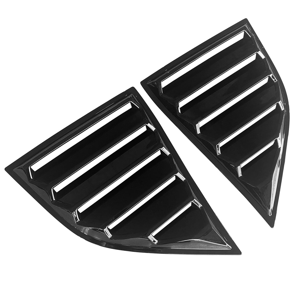 2008-2023 Dodge Challenger XE V4 Side Window Louvers PP