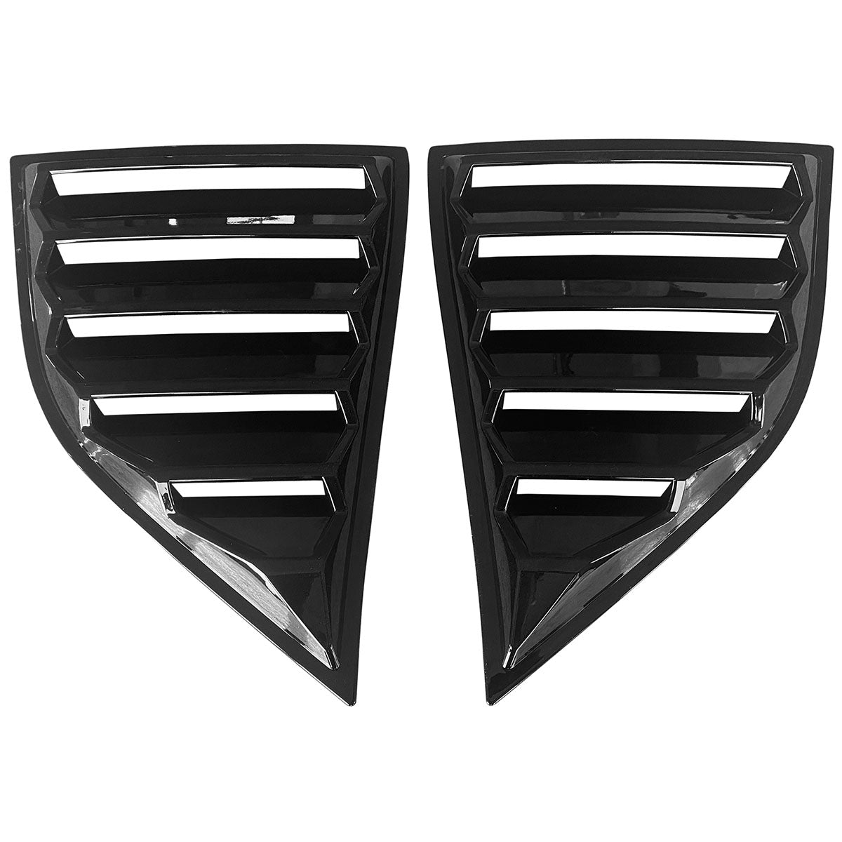2008-2023 Dodge Challenger XE V4 Side Window Louvers PP