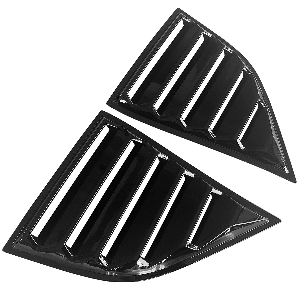 2008-2023 Dodge Challenger XE V4 Side Window Louvers PP