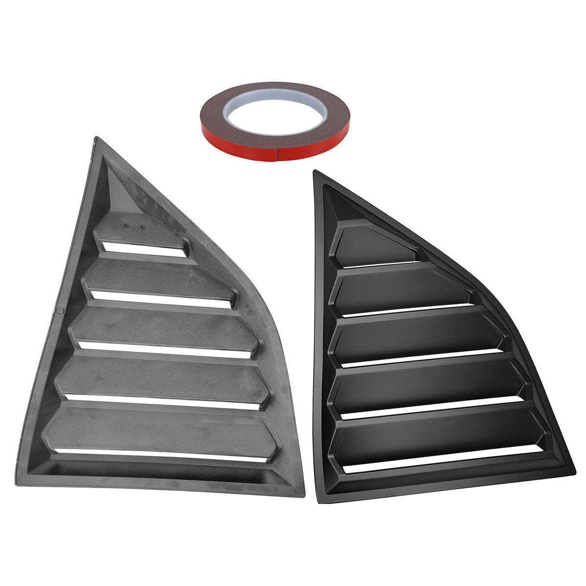 2008-2023 Dodge Challenger XE V4 Side Window Louvers PP